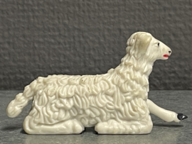 Schapen voor kerststal, 6 cm, resin (D)