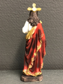Heiligenbeeld Jezus Heilig hart, 15 cm, resin (2)