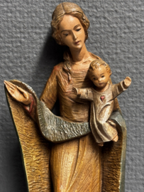 Plaquette Maria met kind