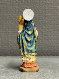 Heiligenbeeld Maria met kind (vuistbeeld), 7.5 cm, resin (5)