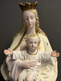 Maria met kind, gips, ca. 1900, 55 cm (9)