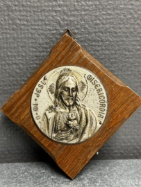 Plaquette Jezus Heilig Hart
