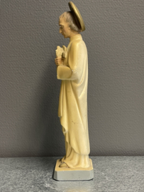 Beeld Heilige Louis-Marie Grignion de Montfort, 35 cm, gips (4)