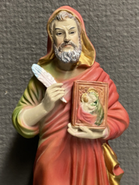 Heiligenbeeld Lucas, resin, 20 cm (2)