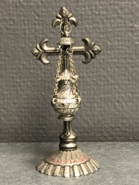 Santiago de Compostella kruis met wierookbrander, 10 cm, Tin (5)