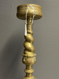 Kandelaar, koper, 49 cm (8)
