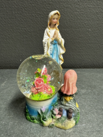 Snowglobe Maria Onze Lieve Vrouw van Lourdes