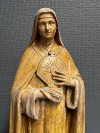 Heiligenbeeld Clara van Assisi