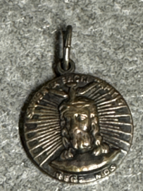 Devotiemedaille Jezus Christus, koper,  2 CM