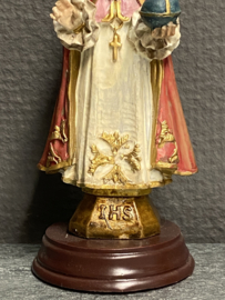 Heiligenbeeld kindje Jezus van Praag, 13 cm resin (5)