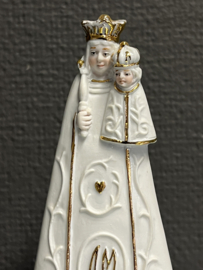 Heiligenbeeld Maria O.L.V van Scherpenheuvel, biscuit porselein, 15 cm (7)