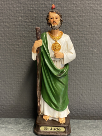 Heiligenbeeld Judas Taddeus,  resin, 16cm (3)