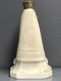 Heiligenbeeld Maria O.L.V.van Scherpenheuvel, gips, 34cm, jaren 20 (R)