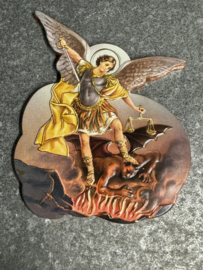 Automagneet aartsengel Michaël 7.5x5.5 CM