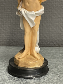 Heiligenbeeld Sebastiaan van Rome, 12 cm , resin (8)