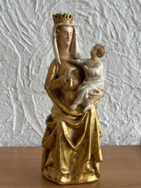 Tronende Maria met kind.