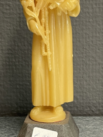 Heiligenbeeld Antonius van Padua 17 cm, glow in the dark, jaren '50 (2)