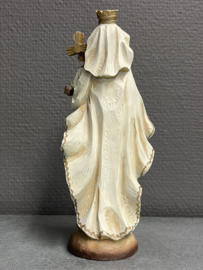 Heiligenbeeld Maria van Karmel, 20 cm, resin, (4)