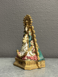 Heiligenbeeld Maria (Madonna di Rocio), Spaans, resin, 13 cm (3)