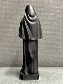 Heiligenbeeld Rita Heilige, Bijen habijt, 15cm, resin. (2)
