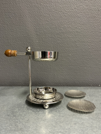 Wierookbrander in hoogte verstelbaar, 11.5 cm hoog, nikkel (5)