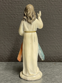 Heiligenbeeld Jezus Barmhartige, 12 cm, resin (7)