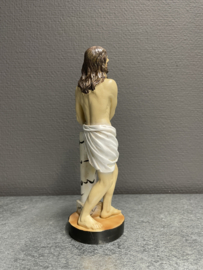 Heiligenbeeld gezeling van Jezus, resin, 20 cm (3)