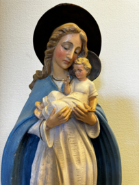 Heiligenbeeld Maria op de maansikkel