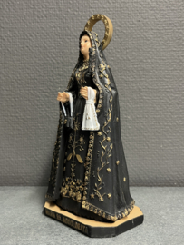 Heiligenbeeld Maria OLV 7 smarten, Maria Addolorata,20 cm resin (5)