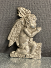 Engelen, putti, tin, 10 cm, per paar Ex voto