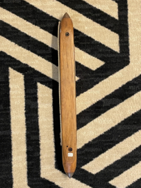 Weef klos met Maria beeldje, huisvlijt, 42 cm (8)