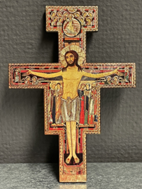 Rozenkrans Franciscus van Asissi met Damiano kruis