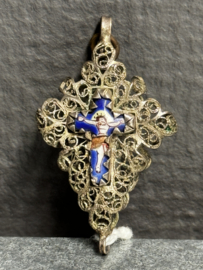 Filigraan Hanger met Crucifix