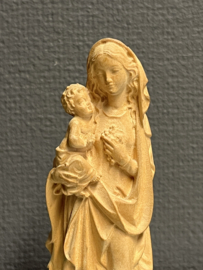 Heiligenbeeld Maria met kind en druiven, Lindehout, 15 cm (3)