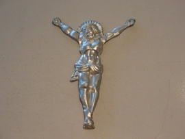 Ex voto, corpus, 19e eeuw, zilver, 16 x 11 cm.