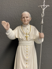 Johannes Paulus II paus, resin, 30 cm (5)