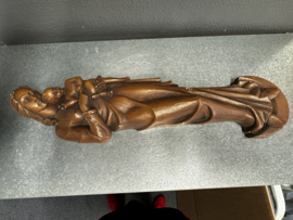 Plaquette Maria met kind