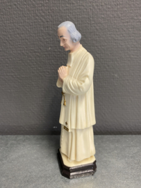 Beeld Heilige Jean Baptiste Marie Vianney of Johannes Maria Vianney, ook wel genoemd de Pastoor van Ars, resin, 16 cm (3)