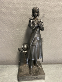 Heilige Jeanne D'Arc  beelden en plaquettes