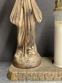 Grafkaars met Jezus Barmhartig 29 cm, kunststof (7)