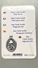 Devotiemedaille Carlo Acutis