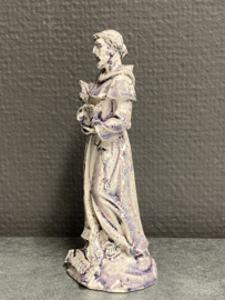 Heiligenbeeld  Franciscus van Assisi, 13 cm, weerbeeldje (3)