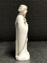 Heiligenbeeld (vuistbeeldje) Jozef, porselein, 8.5 cm (3)