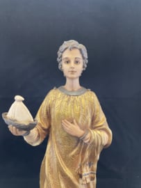 Vincentius van Zaragoza, 26 cm, resin. (5)