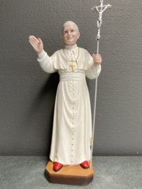 Johannes Paulus II paus, resin, 30 cm (5)