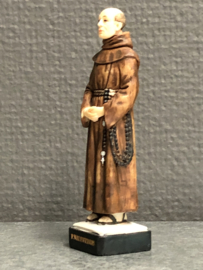 Heiligenbeeld Valentinus Paquay, Heilig Paterke van Hasselt, 10 cm hoog, resin (5)