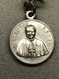 Devotiemedaille Paus Benedictus, 1.5 cm