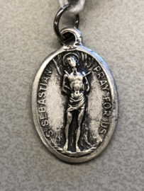 Devotiemedaille Sebastiaan van Rome, 2 cm