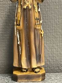 Pio van Pietrelcina,  Pater Pio, 15 cm, resin. (4)