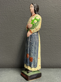 Heiligenbeeld Maria (Goretti), 25 cm, gips (5)